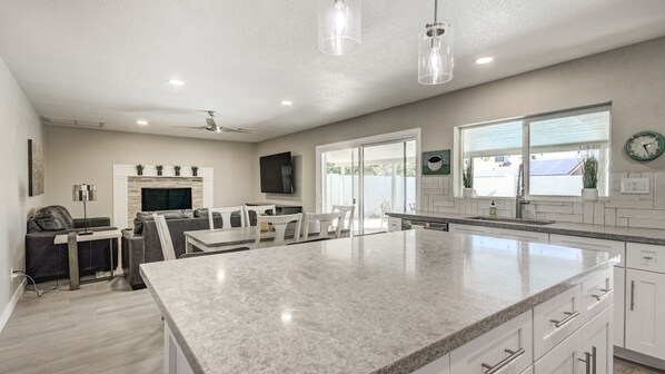 Studio (4 Bedrooms) | Private kitchen - Tempe Remodel w/ Sparkling Pool and Game Room! (Tempe)