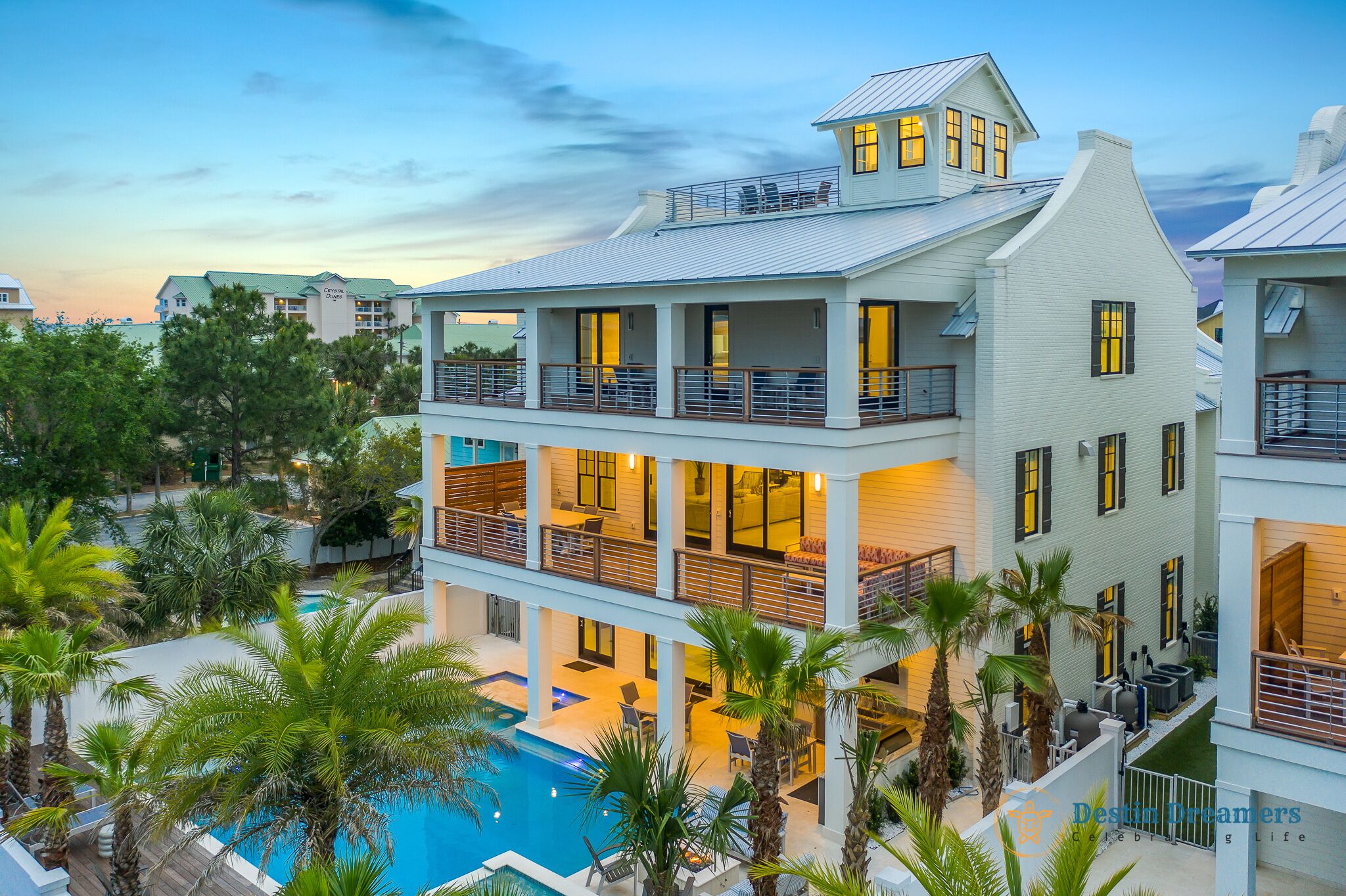Sapphire Shores | Luxe Home! Heated Pool*! Walk 2 Beach! 2 Golf Carts & Elevator! Free Parasailing