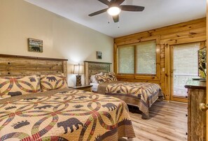 3 chambres, fer et planche à repasser, accès au Wi-Fi (inclus)