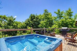 Bain à remous extérieur