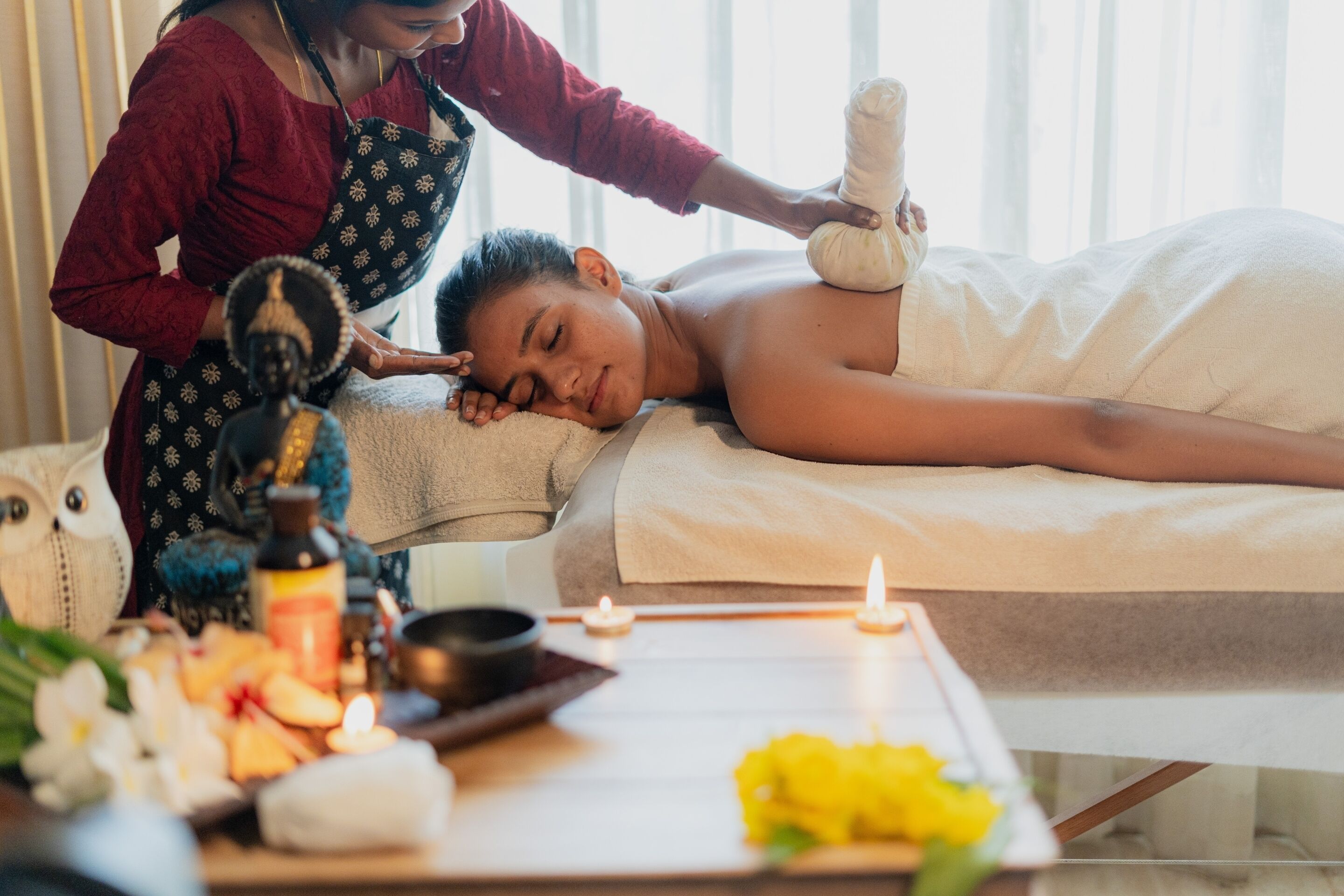 Sauna, steam room, massages