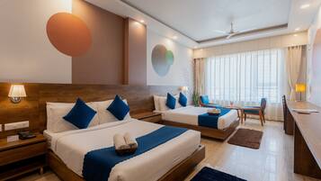 Habitación cuádruple superior | Sistema de insonorización, wifi gratis, ropa de cama