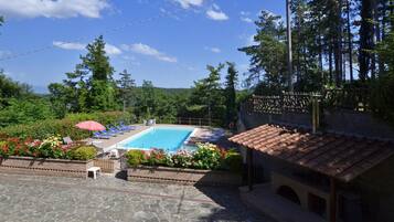 Seasonal outdoor pool