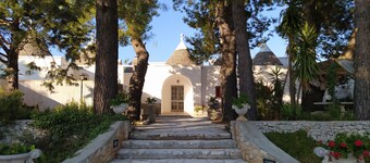 Trulli with pool