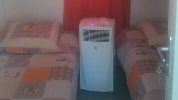 2 chambres, draps fournis