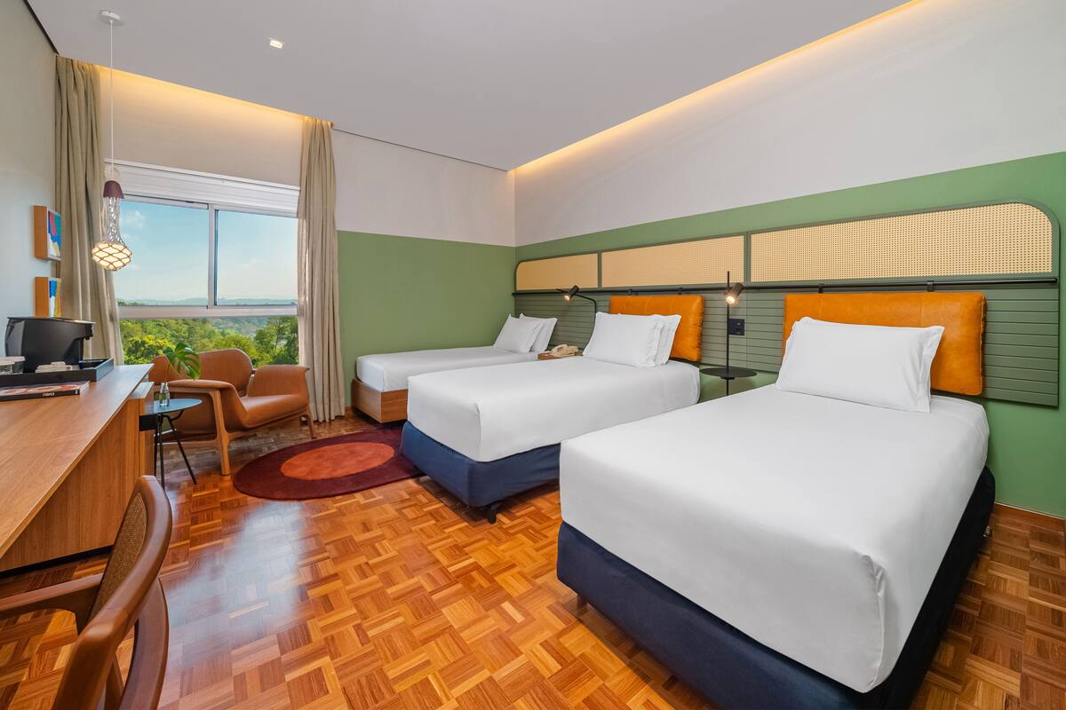 superior room, 2 single beds | minibar, in-room safe, individually decorated, desk