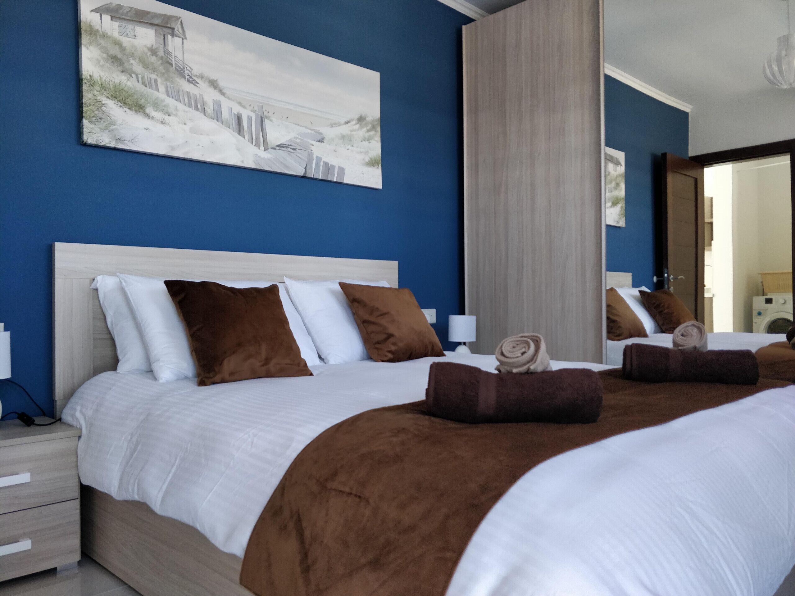 1 Schlafzimmer, Bügeleisen/Bügelbrett, kostenloses WLAN, Bettwäsche