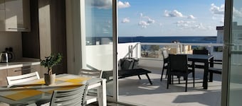 Sea View Penthouse with large terrace IROM1-1