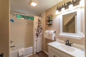 Shower, towels