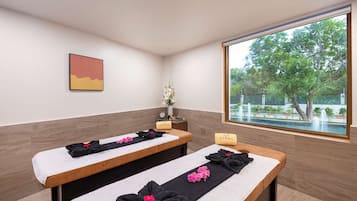 Couples treatment rooms, Turkish bath, body treatments, hydrotherapy