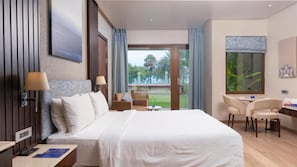 1 chambre, literie de qualité, coffre-fort, décor unique