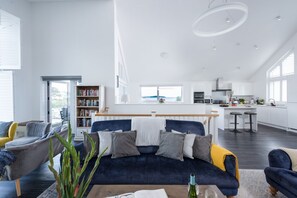 Smart-tv och en stereo