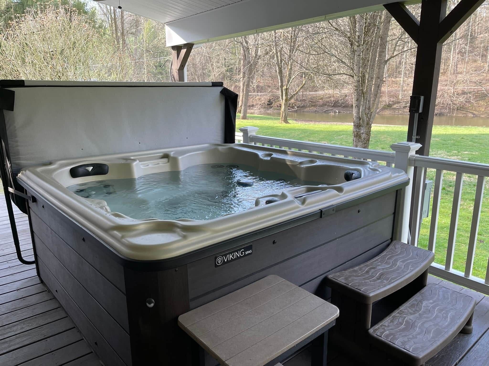 Bain à remous extérieur