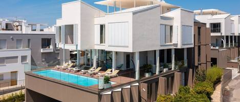 Façade de l’hébergement