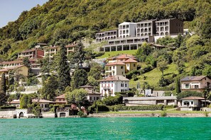 Blick von der Unterkunft