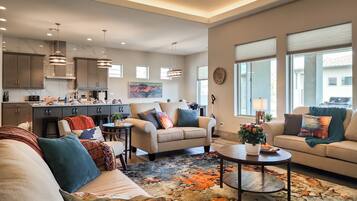 Smart TV, video games, table tennis, books