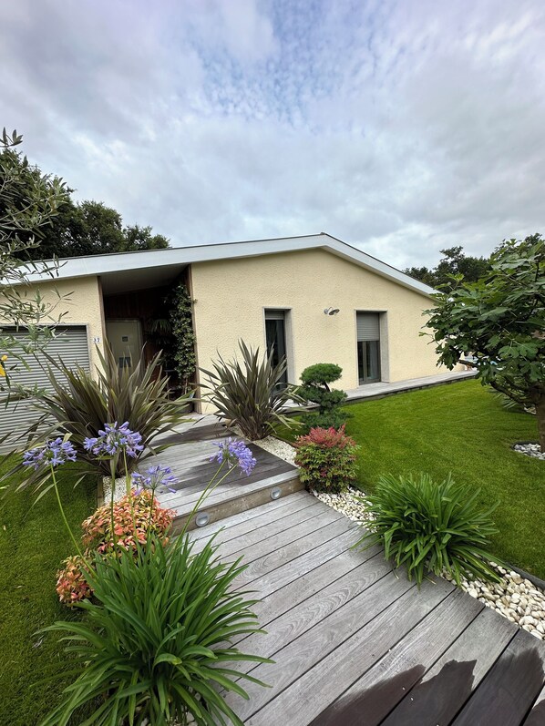Terrace/patio - Maison Avec Piscine à Proximité de la Plage (Lège-Cap-Ferret)