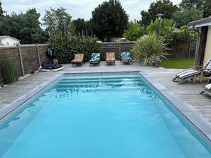 Piscine couverte, piscine chauffée
