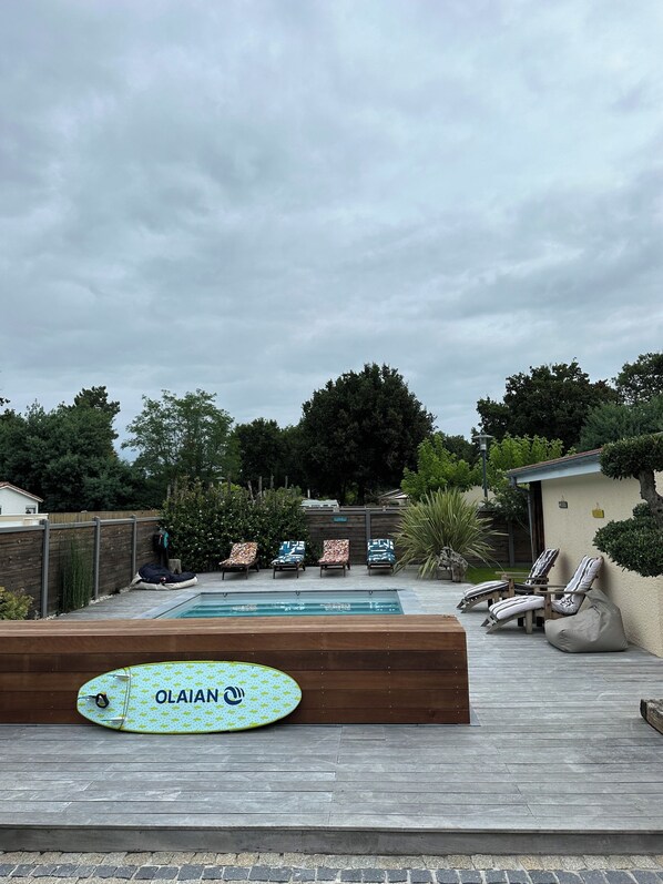 Piscine couverte, piscine chauffée