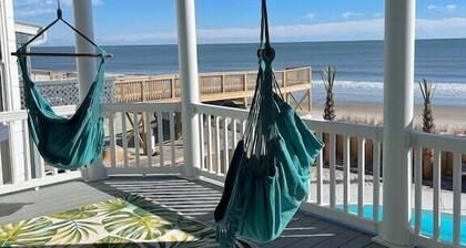 Oceanfront Home with Hot Tub, Pool, Panoramic Views, Linens Included