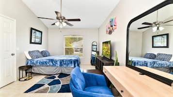 3 bedrooms, iron/ironing board, free WiFi, bed sheets