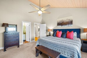4 bedrooms, in-room safe, iron/ironing board, free WiFi