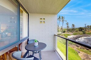 Outdoor dining - Oceanfront Condo near Lawai Beach w/Lanai, Free WiFi, Shared BBQ, W/D, & A/C (Koloa)