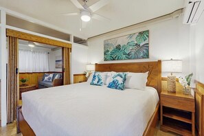 1 bedroom, desk, iron/ironing board, Internet