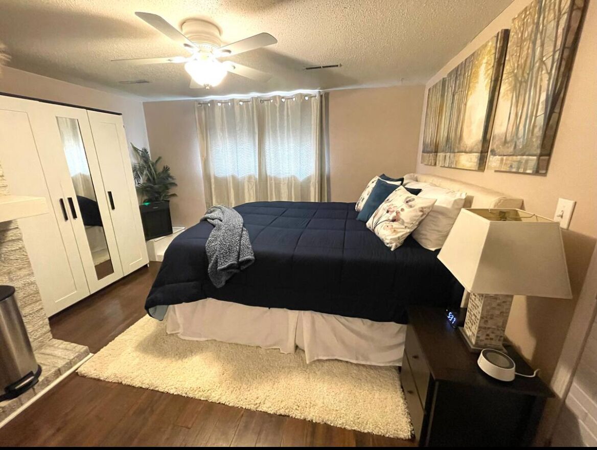 1 chambre, fer et planche à repasser, Wi-Fi, draps fournis