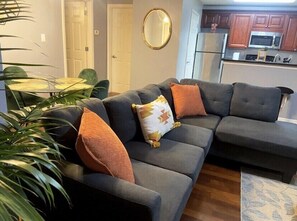 Living area - Cozy Sandy Springs Condo (Sandy Springs)