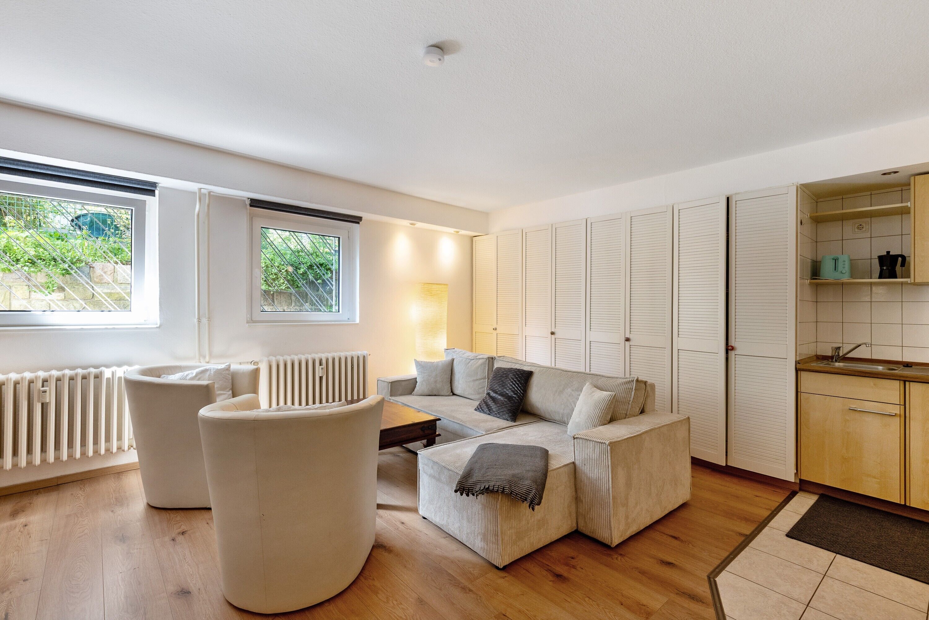 TV, DVD player, stereo