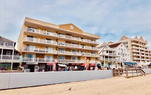Exterior - Oceanfront Condo on the Ocean City Boardwalk! Huge! (Ocean City)