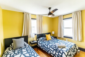 5 bedrooms, iron/ironing board, travel cot, free WiFi