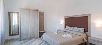 Appartement Castula met bergzicht, balkon, airconditioning & Wi-Fi