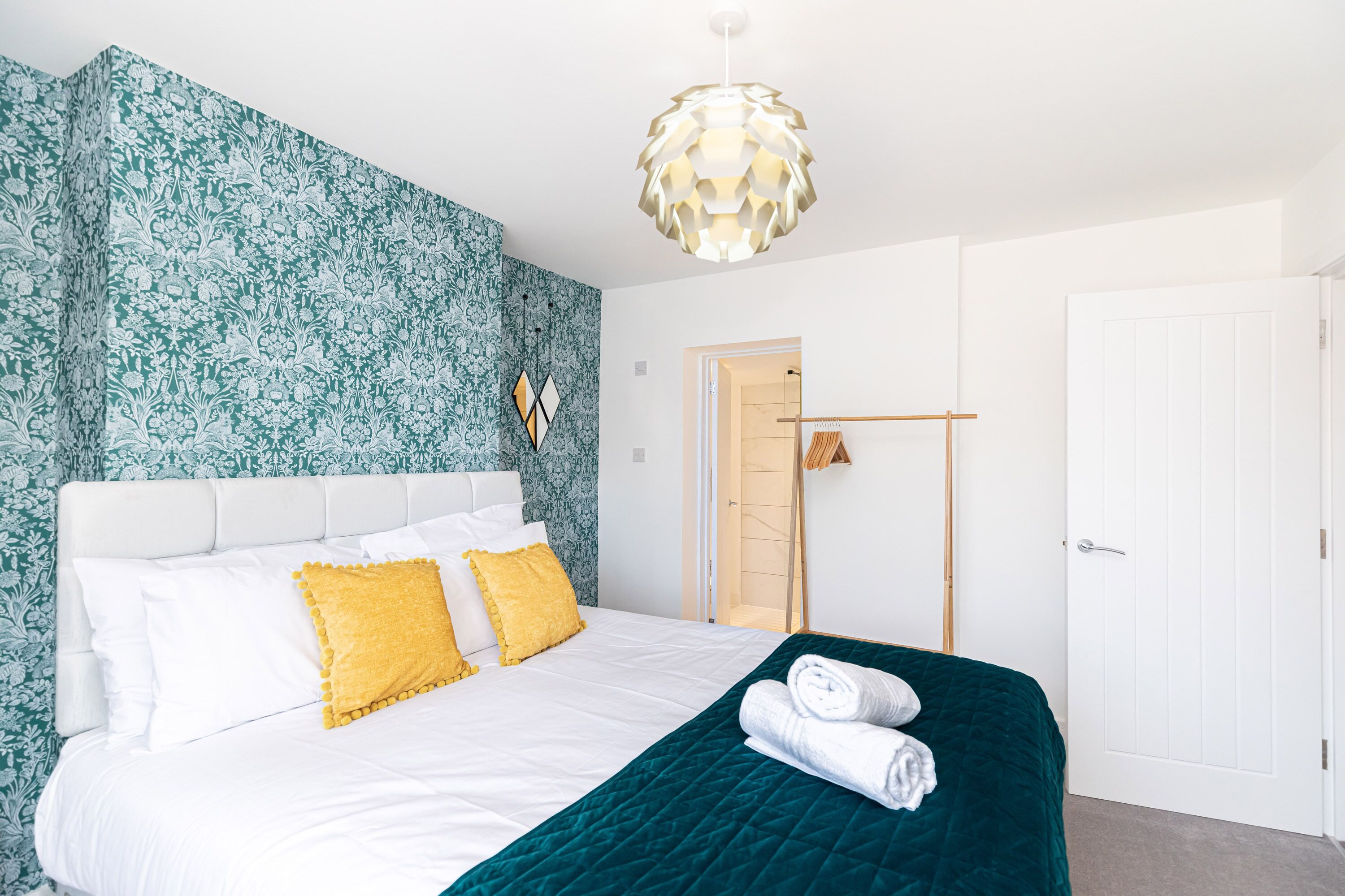 4 bedrooms, iron/ironing board, travel cot, WiFi