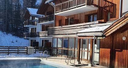 Chalet en dúplex con piscina, sauna y hammam en Les Orres 1800