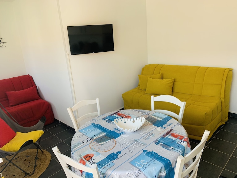 Studio Cabin With Sea View And Garage In Fort-mahon Plage - Quend Plage