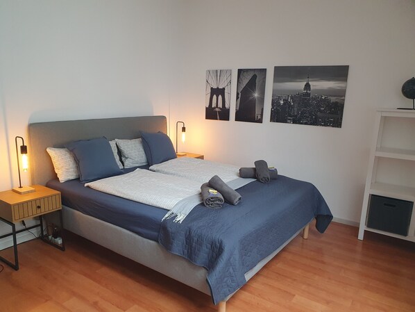 1 Schlafzimmer, kostenloses WLAN, Bettwäsche