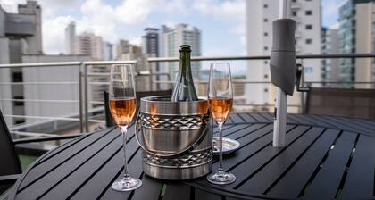 Cobertura de Luxo - Jacuzzi e Piscina