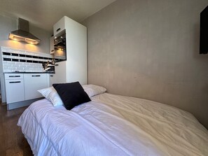 Room - Cozy studio at the foot of the slopes, splendid view (Samoëns)