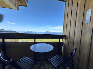 Property grounds - Cozy studio at the foot of the slopes, splendid view (Samoëns)
