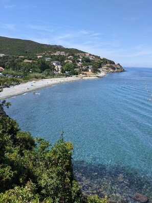 Beach nearby, beach towels