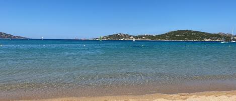 Beach nearby, sun-loungers