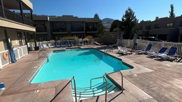 Una piscina climatizada