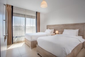 Egyptian cotton sheets, premium bedding, down duvets, pillow-top beds