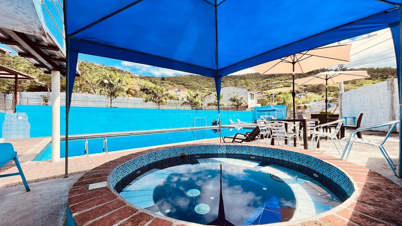 Außenpool, beheizter Pool