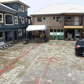Free self-parking, free valet parking