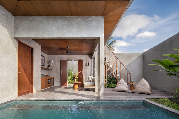 Vila, 1 quarto | 1 quarto, frigobar, cofres nos quartos, Wi-Fi de cortesia