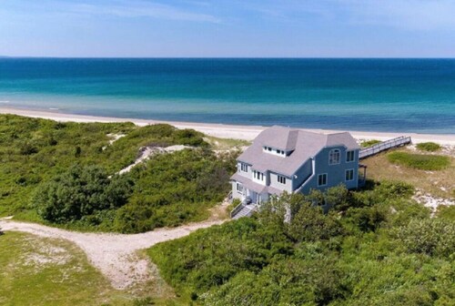 Beach Way: 014-S E. Sandwich Waterfront, Extraordinary Panoramic Bay Views, Private Beach