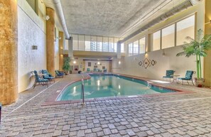 Indoor pool, outdoor pool